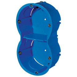 Multifix - boîte - 2 postes - Ø67mm - P50mm - entraxe 57mm - ALB71331 Schneider Electric