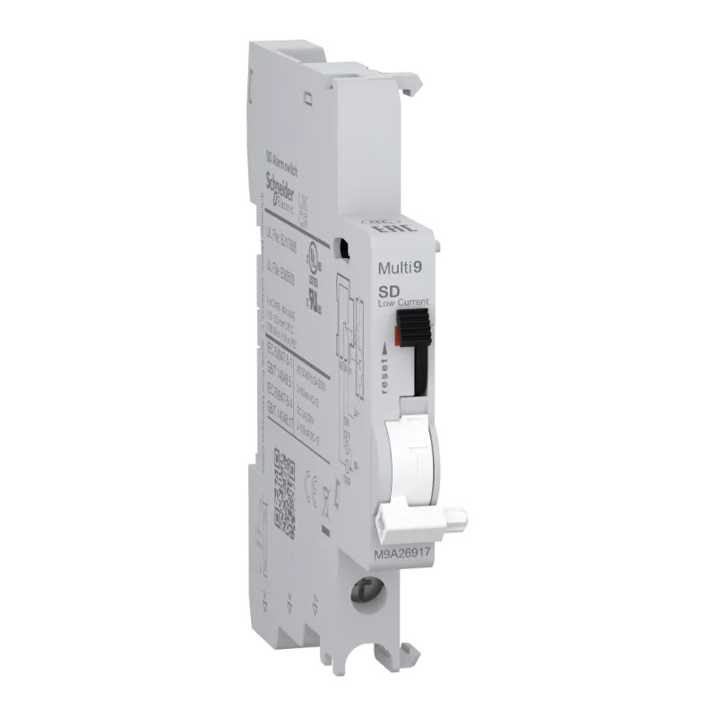 Multi9 contact Auxiliaire Bas Niveau  1SD 2mA à 100mA, AC-DC - M9A26917 Schneider Electric