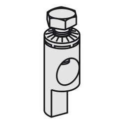 C120 - cache-borne - prise arrière - 1P - lot de 2 - 18528 Schneider Electric