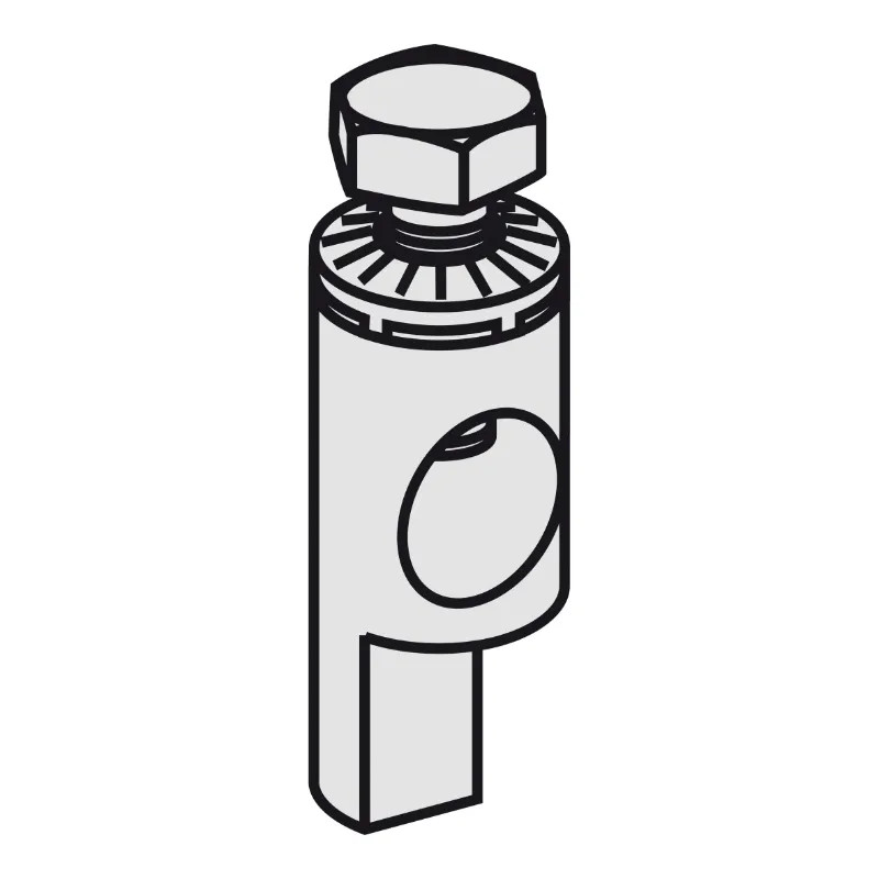 C120 - cache-borne - prise arrière - 1P - lot de 2 - 18528 Schneider Electric
