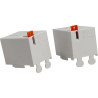 C60 - cache-bornes plombables - 2P - pour C60 I-NA ID - lot de 2 - 26976 Schneider Electric