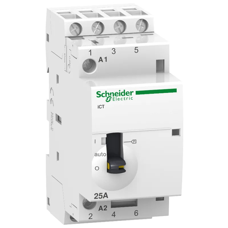 Acti9 iCT cde man 25A 4NO 24V - A9C21134 Schneider Electric
