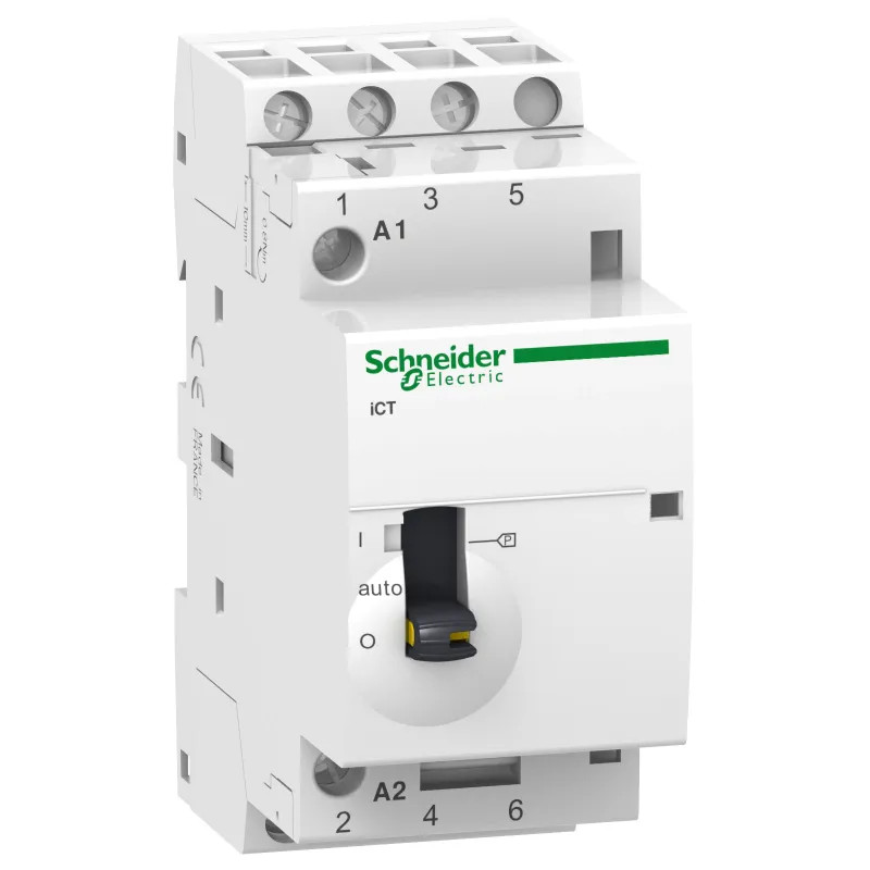 Acti9 iCT cde man 25A 3NO 240V - A9C21833 Schneider Electric