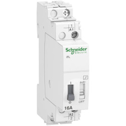 Acti9, iTL télérupteur 16A 1NO 230...240VCA 110VCC 50-60Hz - A9C30811 Schneider Electric