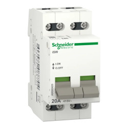 Acti9, iSW interrupteur de commande 4P 20A 415VCA - A9S60420 Schneider Electric