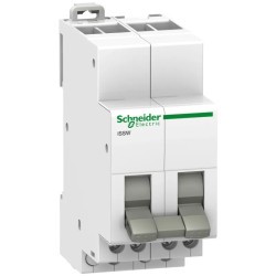 Acti9, iSSW commutateur 3 positions 2 contacts inverseurs OF 20A 230V - A9E18074 Schneider Electric