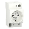Prise de courant modulaire 16A 2P+T standard allemand 250V - A9A15310 Schneider Electric