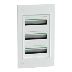 PrismaSeT XS - Coffret encastré 3 rangées 13 modules - sans porte - LVSXS313 Schneider Electric