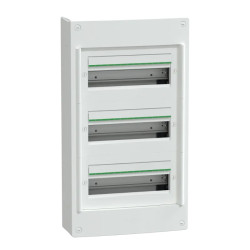 PrismaSeT XS - Coffret saillie 3 rangées 13 modules - sans porte - LVSXT313 Schneider Electric