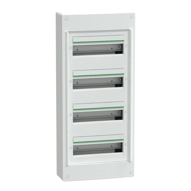 PrismaSeT XS - Coffret saillie 4 rangées 13 modules - sans porte - LVSXT413 Schneider Electric