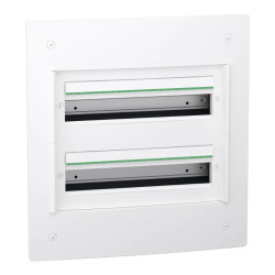 PrismaSeT XS - Coffret encastré 2 rangées 18 modules - sans porte - LVSXS218 Schneider Electric