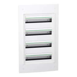 PrismaSeT XS - Coffret encastré 4 rangées 18 modules - sans porte - LVSXS418 Schneider Electric