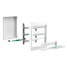 PrismaSeT XS - Coffret saillie 1 rangée 18 modules - sans porte - LVSXT118 Schneider Electric