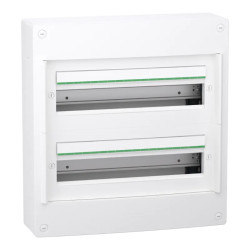 PrismaSeT XS - Coffret saillie 2 rangées 18 modules - sans porte - LVSXT218 Schneider Electric