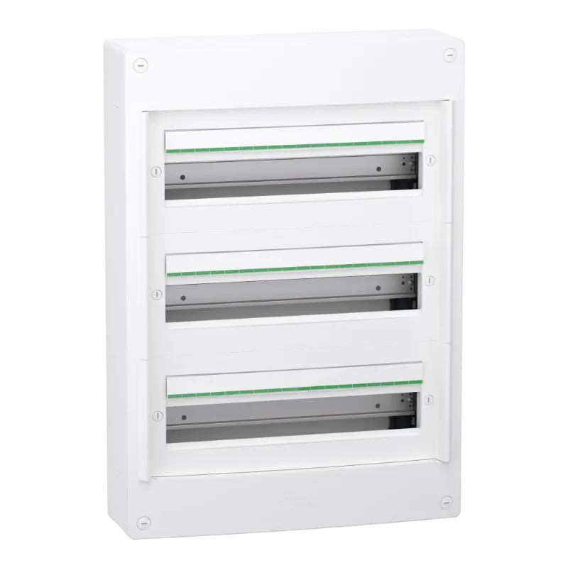 PrismaSeT XS - Coffret saillie 3 rangées 18 modules - sans porte - LVSXT318 Schneider Electric