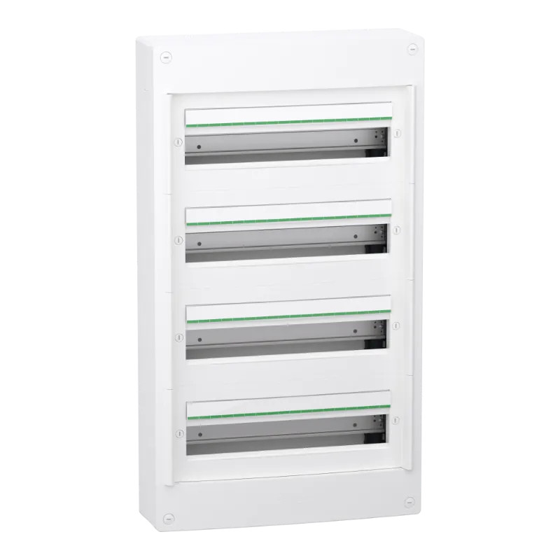 PrismaSeT XS - Coffret saillie 4 rangées 18 modules - sans porte - LVSXT418 Schneider Electric
