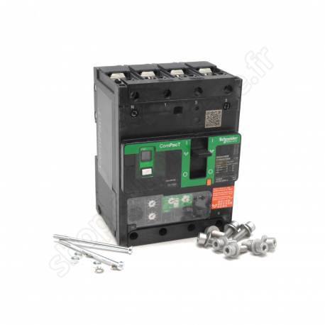 Circuit Breakers NSXm / NG160  - C11E44V025B - NSXmE - disj. Vigi - MicroLogic 4.1 25A - 4P4D - 16kA - borne à cosses