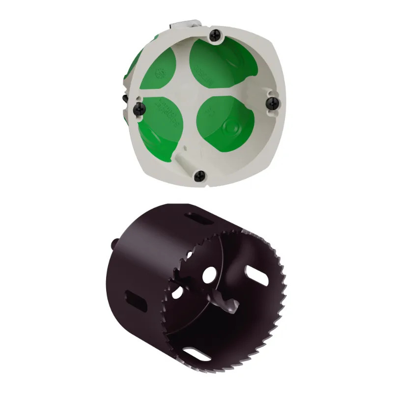 Multifix Air - lot de 300 boîtes 1 poste - Ø67mm - P40mm - IMT35228 Schneider Electric