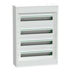 PrismaSeT S - coffret saillie plastique & métal 4 rangées 24 modules - LVSST424 Schneider Electric