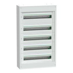 PrismaSeT S - coffret saillie plastique & métal 5 rangées 24 modules - LVSST524 Schneider Electric