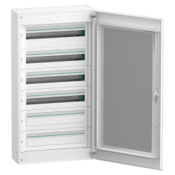 PrismaSeT S - coffret saillie plastique & métal 6 rangées 24 modules - LVSST624 Schneider Electric