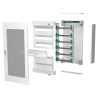 PrismaSeT S - coffret saillie plastique & métal 6 rangées 24 modules - LVSST624 Schneider Electric