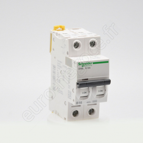 Circuit Breakers iC60  - A9F93216 - IC60L DISJ 2P 16A B