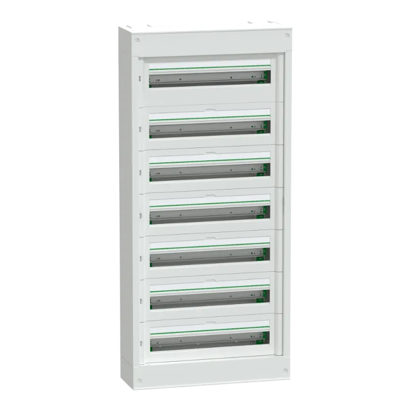PrismaSeT S - coffret saillie plastique & métal 7 rangées 24 modules - LVSST724 Schneider Electric