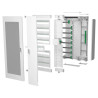 Coffret métal 8R 24M + Gaine - LVSSD824 Schneider Electric