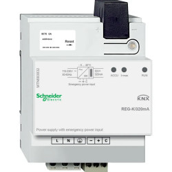 KNX - alimentation - 320mA avec entrée d'limentation auxiliaire - MTN683832 Schneider Electric