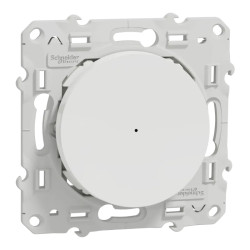Wiser Odace - bouton poussoir - 10A - zigbee - blanc - S520530W Schneider Electric