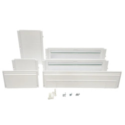 PrismaSeT S - Porte blanche pour coffret 8 rangées 24 modules - LVSSDP824 Schneider Electric