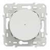Wiser Odace - bouton poussoir - 10A - zigbee - blanc - S520530W Schneider Electric