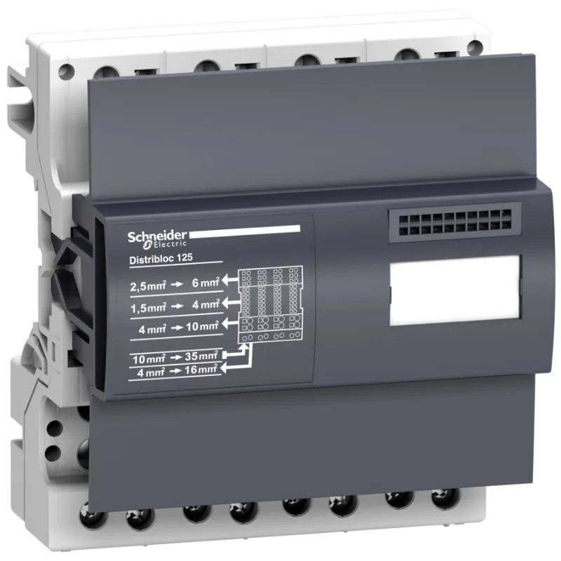 Linergy DX - Répartiteur 4P - 125 A (Distribloc) - LVS04045 Schneider Electric