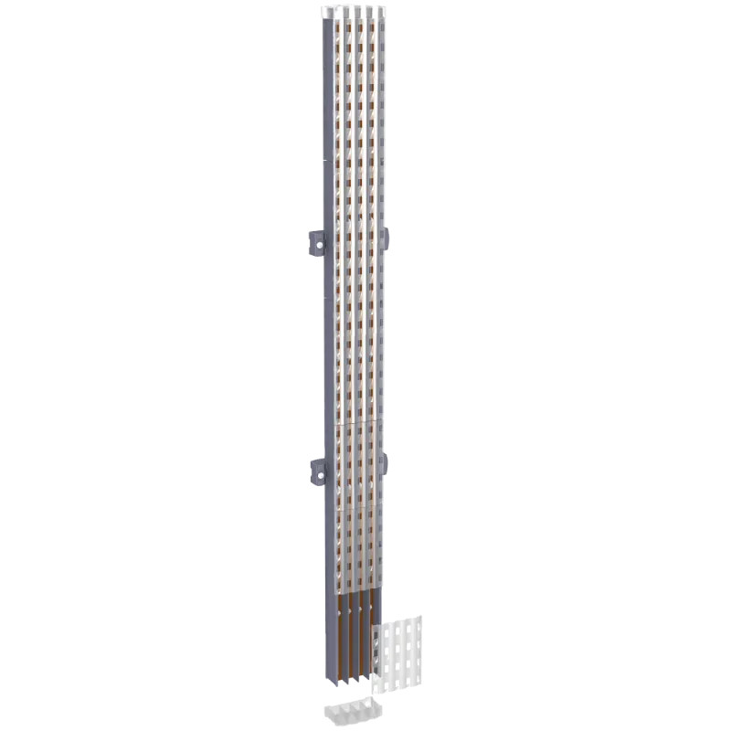 Linergy BW - Jeu de barres isolées - 630 A 4P - L:1000 mm (Powerclip) - LVS04124 Schneider Electric