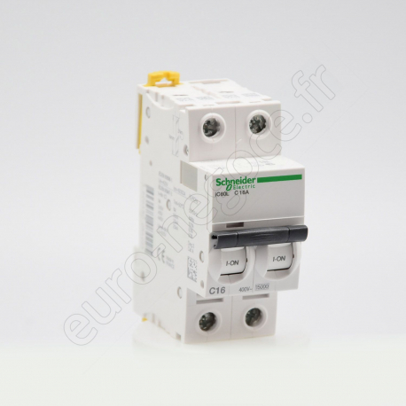 Circuit Breakers iC60  - A9F94201 - IC60L DISJ 2P 1A C