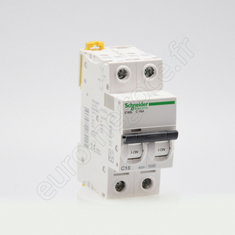 Circuit Breakers iC60  - A9F94202 - IC60L DISJ 2P 2A C