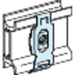 PrismaSeT G - Ecrou M4 clipsable sur rail DIN - lot de 20 - LVS03164 Schneider Electric