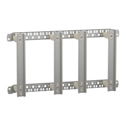 PrismaSeT G - Platine 4 Din verticaux pour bornes de jonction - LVS04223 Schneider Electric