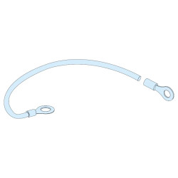 PrismaSeT G - Fil de masse vert/jaune 6 mm² - LVS08911 Schneider Electric