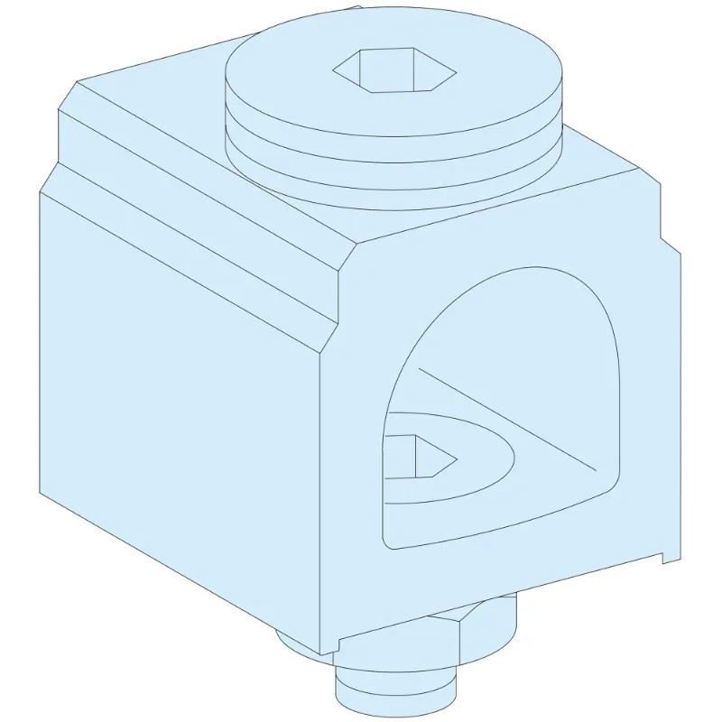 Linergy BS - 4 connecteurs câble 400 à 300 mm2 - LVS07053 Schneider Electric