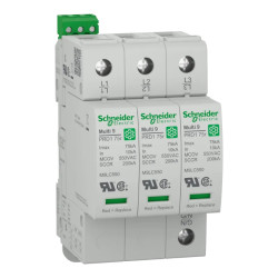 Multi 9 PRD1 75r 3P T1 480V Parafoudre debro UL1449 - M9L53480 Schneider Electric