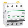 Acti9 iC60N - Disjoncteur - 4P - 1A - Courbe C - 400Vca - 6000A/50kA - A9F74401 Schneider Electric
