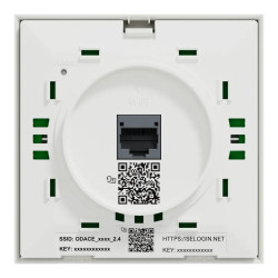 Odace Pt acces WiFi 5 RJ45 blc - S520491 Schneider Electric