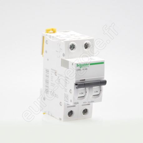 Circuit Breakers iC60  - A9F95216 - IC60L DISJ 2P 16A K