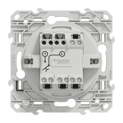 Odace - poussoir - blanc - 10A - S520206 Schneider Electric