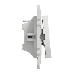 Odace - poussoir - blanc - 10A - S520206 Schneider Electric