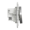 Wiser Odace - bouton poussoir connecté - 10A - zigbee - alu - S530530W Schneider Electric