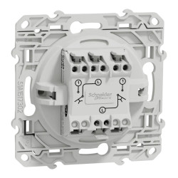 Odace - double poussoir - blanc - S520216 Schneider Electric