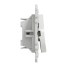 Odace - double poussoir - blanc - S520216 Schneider Electric